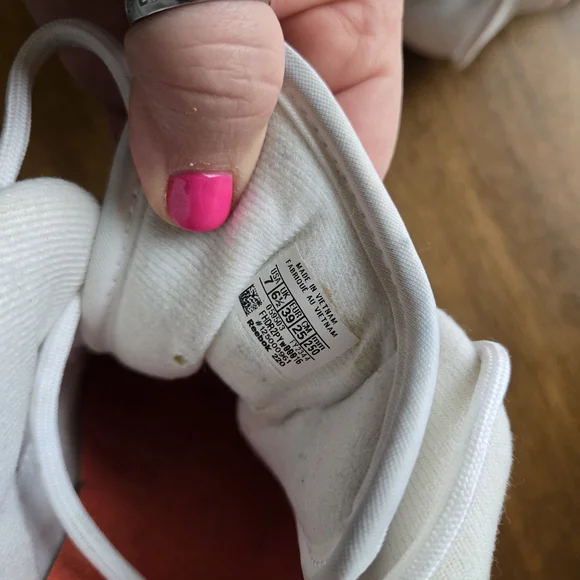 Reebok Allen Iverson Question Mid Sneakers White Orange Navy Men’s 7 / Women’s 8 - Picture 7 of 7